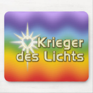 KRIEGER DES LICHTS Farbe der Küken Mousepad