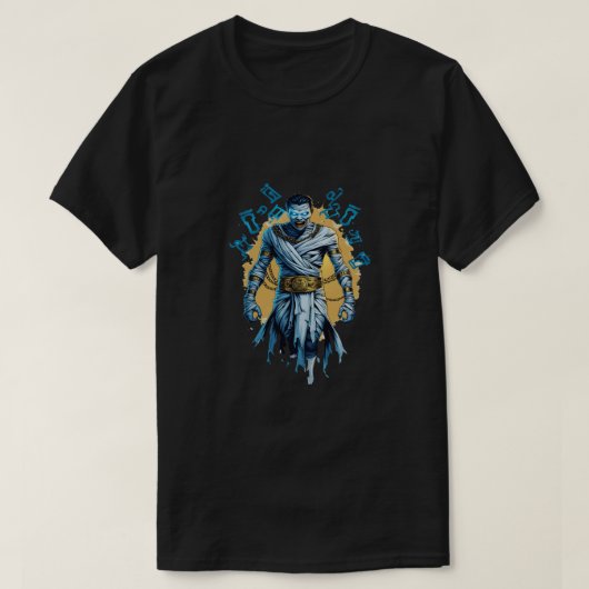 Krieger des Nils - Pharao Inspiriert Art T-Shirt (Design vorne)