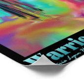 Krieger des Regenbogens Poster (Ecke)