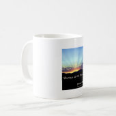 Krieger des Sonnengotts Kaffeetasse (Vorderseite Links)