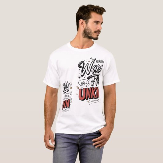 Krieger des unbekannten T - Shirt 👕 ✅ (Vorne ganz)