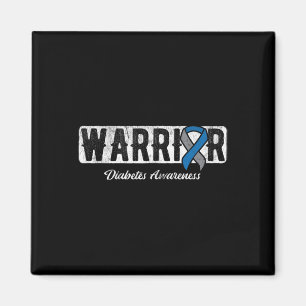 Krieger Diabetes-Bewusstsein  Magnet