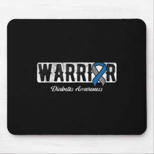 Krieger Diabetes-Bewusstsein Mousepad