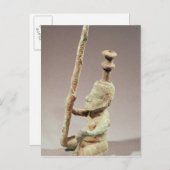 Krieger, Dong-son Civilization, aus Vietnam Postkarte (Vorne/Hinten)