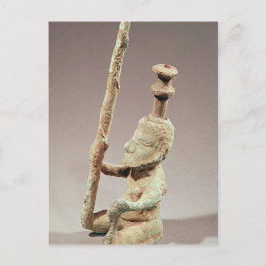 Krieger, Dong-son Civilization, aus Vietnam Postkarte (Vorderseite)