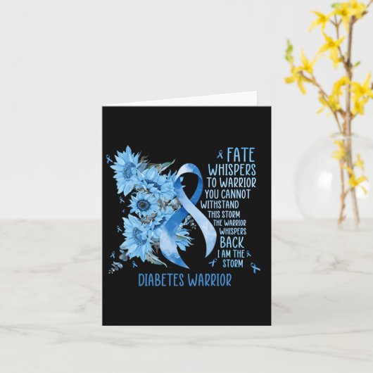 Krieger flüstern, um zu fühlen, dass ich der Sturm Karte (Gelbe Blume)