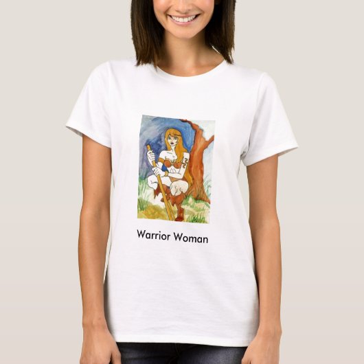 Krieger-Frauen-T - Shirt (Vorderseite)