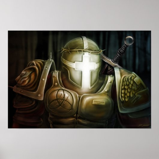 Krieger für Christus - Ephesianer 6:13 Poster (Vorne)