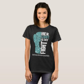 Krieger für die Erholung des Boxhandschuhs T-Shirt (Vorne ganz)