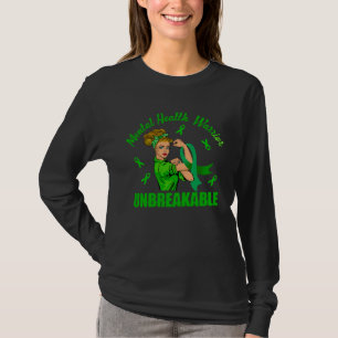 Krieger für psychische Gesundheit Unzerbrechliche T-Shirt