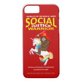 Krieger für soziale Gerechtigkeit Case-Mate iPhone Hülle (Rückseite)