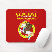 Krieger für soziale Gerechtigkeit Mousepad (Mit Mouse)