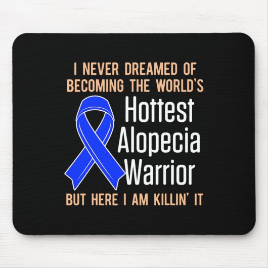 Krieger gegen Haarausfall Hottest Survivor 1 Mousepad (Vorne)