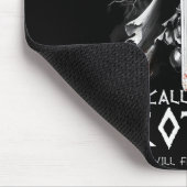 Krieger Gottes Ruf Auf Mich Stören Kampf Ritter Te Mousepad (Ecke)