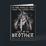 Krieger Gottes Ruf Mich Stören Kampf Ritter Tempel Karte<br><div class="desc">Krieger Gottes Ruf Mich Stören Kampf Templer</div>