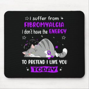 Krieger I leidet an Fibromyalgie Mousepad
