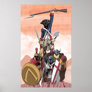 Krieger im Westen Poster