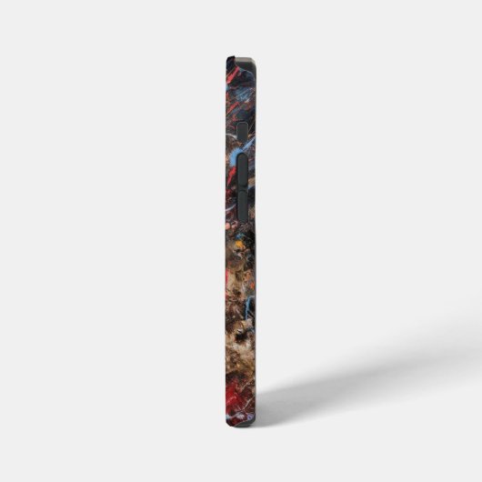 Krieger in der Schlacht iPhone Hülle (Linke Seite)