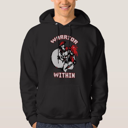 Krieger innerhalb hoodie (Vorderseite)