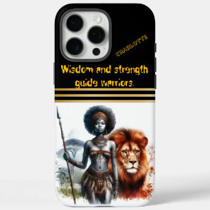 Krieger ist stolz auf einen Löwen iPhone 16 Pro Max Hülle