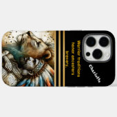 Krieger ist stolz auf einen Löwen Case-Mate iPhone Hülle (Rückseite (Horizontal))