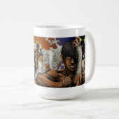 Krieger Kaffeetasse (VorderseiteRechts)