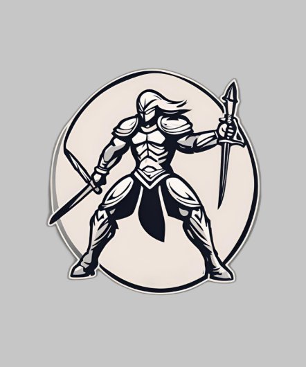 Krieger-Kampf-Hoodie Hoodie (Saum)