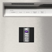 Krieger Kämpfer Überlebender Lupus-Bewusstsein SLE Magnet (In Situ (Geschirrspüler))