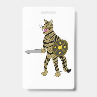 Krieger Katze Ausweis
