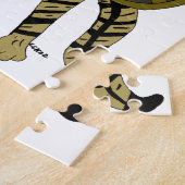 Krieger Katze Puzzle (Seite)