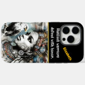 Krieger mit einem Regenadler Case-Mate iPhone Hülle (Rückseite (Horizontal))