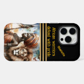 Krieger mit Löwenkraft iPhone Hülle (Rückseite (Horizontal))