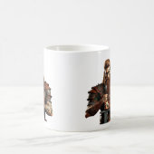 Krieger mit Schwert Kaffeetasse (Mittel)