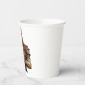 Krieger mit Schwert Pappbecher (Links)