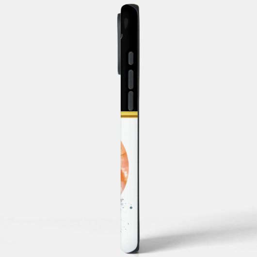 Krieger mit Wolfskunst Case-Mate iPhone Hülle (Rückseite / Links)