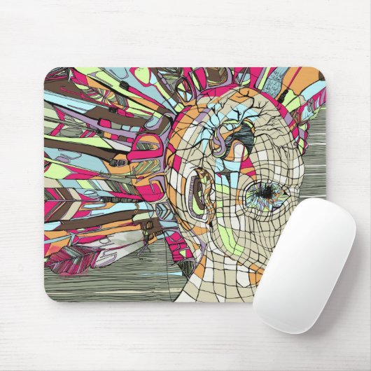 Krieger Mousepad (Mit Mouse)