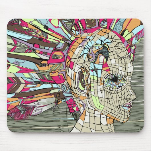 Krieger Mousepad (Vorne)