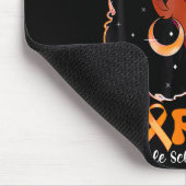 Krieger Multiple Sklerose Bewusstsein Schwarze Fra Mousepad (Ecke)