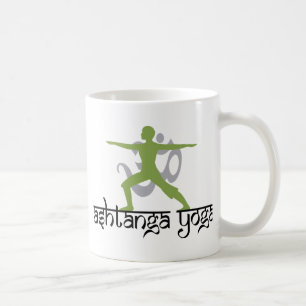 Krieger-Pose Ashtanga Yoga-Geschenk Kaffeetasse