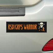 Krieger/Schädel...RSD/CRPS Autoaufkleber (Auf Auto)
