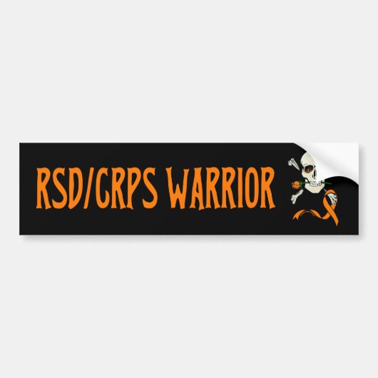 Krieger/Schädel...RSD/CRPS Autoaufkleber (Vorne)