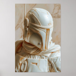 Krieger schlagen Wall Art zurück Poster