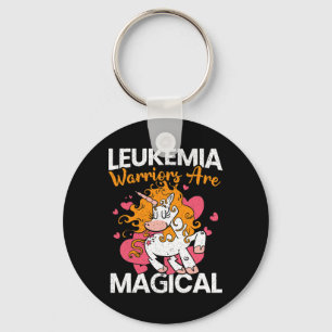Krieger sind magische Einhorn Leukämie Bewusstsein Schlüsselanhänger