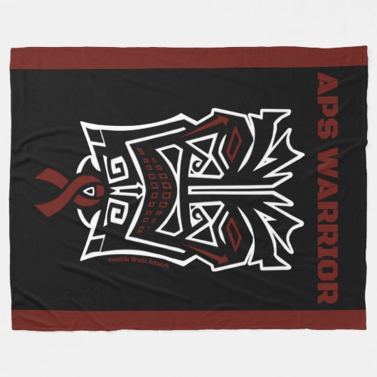 Krieger/Stämme...APS Fleecedecke (Vorderseite (Horizontal))