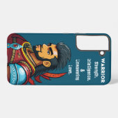 Krieger, Stärke, Intelligenz, Liebe-Telefon-Fall Samsung Galaxy Hülle (Rückseite (Horizontal))