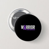 Krieger Überlebender Kämpfer Lupus-Bewusstsein sle Button (Vorne & Hinten)