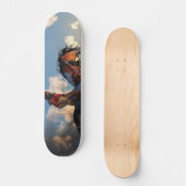 Krieger und Schlachtross Skateboard (Vorderseite)