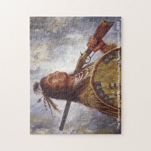 Krieger und sein Winchester, Puzzle (Vertikal)