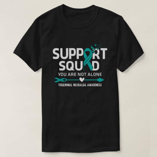 Krieger-Unterstützung Squad Trigeminal Neuralgie A T-Shirt (Design vorne)