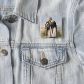 Krieger vom Amhara, Äthiopien, Illustration von ' Button (Beispiel)